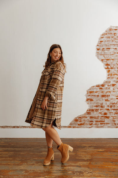 Wherever You Go Plaid Jacket