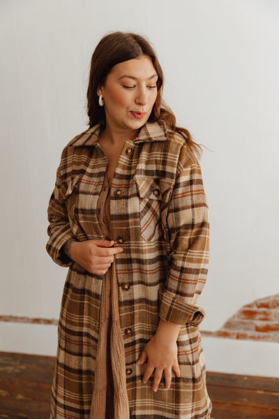 Wherever You Go Plaid Jacket