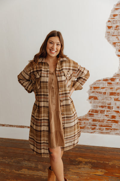 Wherever You Go Plaid Jacket