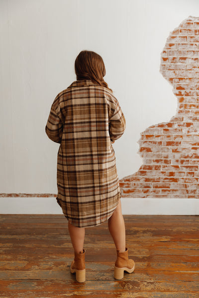 Wherever You Go Plaid Jacket