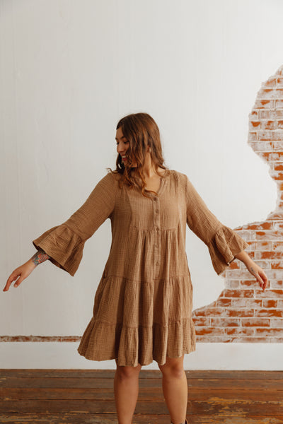 Here For It Gauze Dress