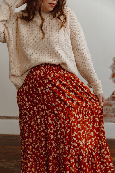 Secret Garden Floral Skirt