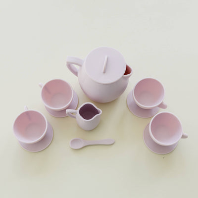 Silicone Tea Play Set | Pink