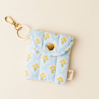 Puffy Earbud Case Keychain