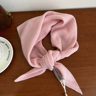 Maya Wool Triangle Scarf 43"
