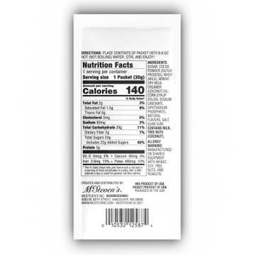 Winter Wonderland Red Truck Dark Chocolate Cocoa Packet