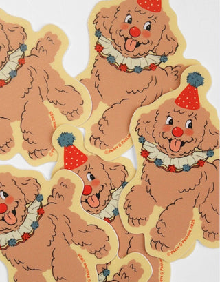 Party Puppy Sticker 