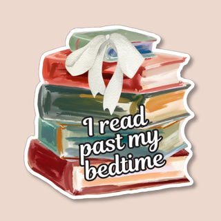I Read Past My Bedtime Sticker