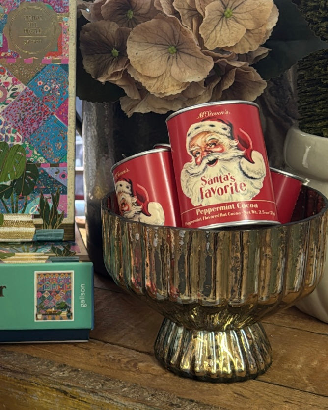 Vintage Santa's Favorite Peppermint Cocoa