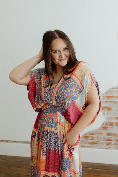 Blown Away Patch Dress