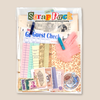 Junk Journal Scrap Pack | Classic Ephemera