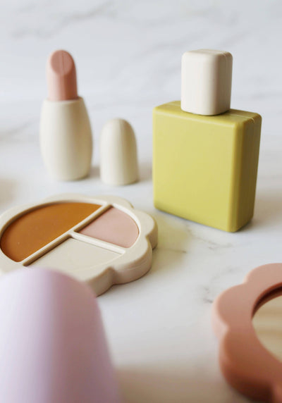 Silicone Hair + Makeup Play Set