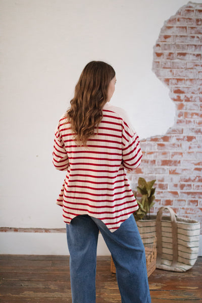 Clara Striped Long Sleeve Shirt