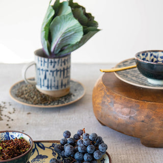 Blue Willow 16.oz Stoneware Mugs