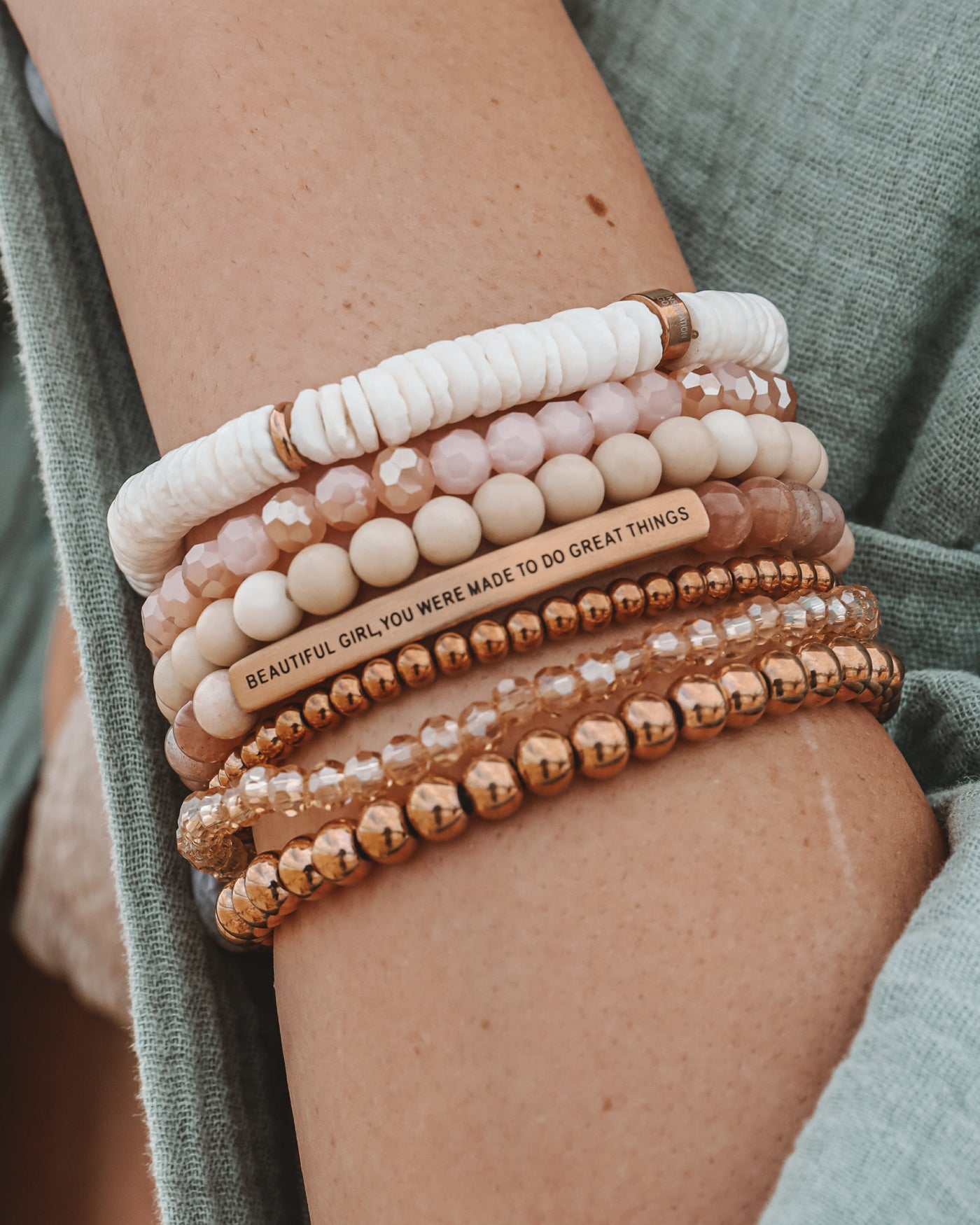 Inspiration Co. | I Am Enough Inspire Me Bracelet