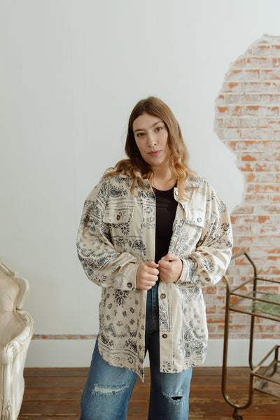 More Than Ever Paisley Shacket