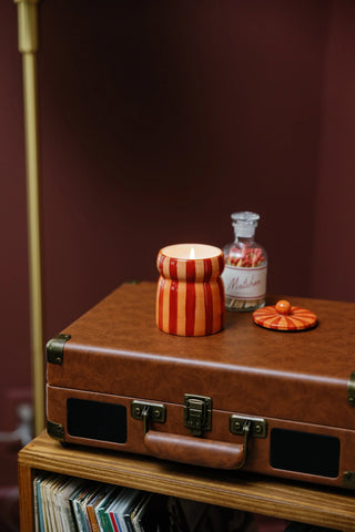 Cabana Spiced Apple Ceramic Candle