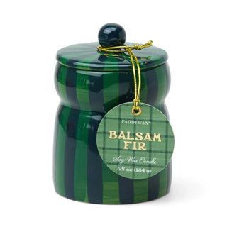 Cabana Balsam Fir Ceramic Candle