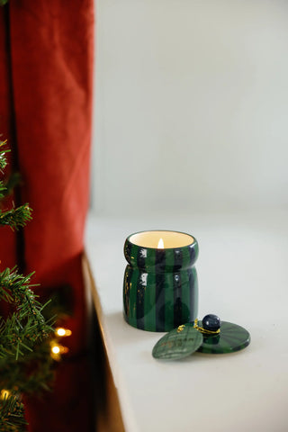 Cabana Balsam Fir Ceramic Candle