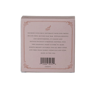 Heart-Shaped Shea Butter Bar Soap