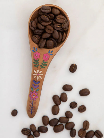 But First Coffee Wooden Coffee Scoop