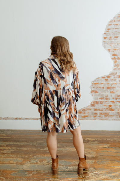 Spice Baby Abstract Dress
