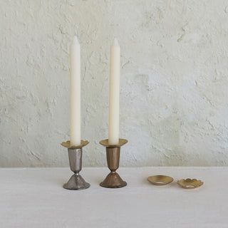 Brass Candle Collars