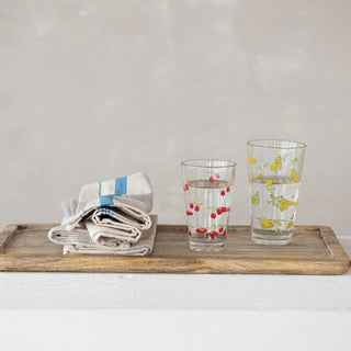 10 oz. Cherry Drinking Glass
