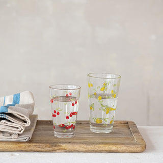 10 oz. Cherry Drinking Glass