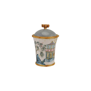 Palm House Stoneware Canister