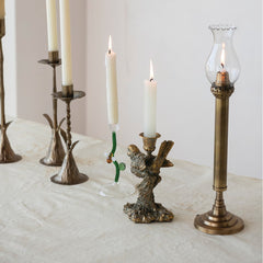 Golden Bird Taper Holder