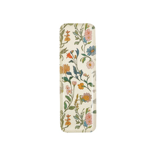 Decorative Floral Metal Tray