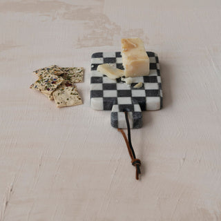 Marble Serving Board with Handle