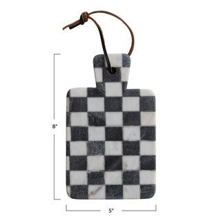 Marble Serving Board with Handle