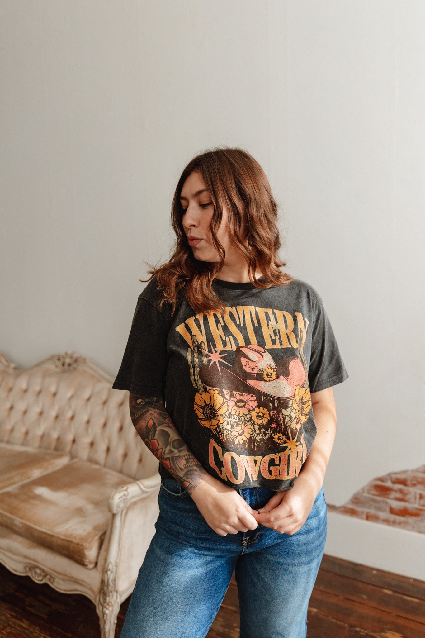 Western Cowgirl Graphic Tee