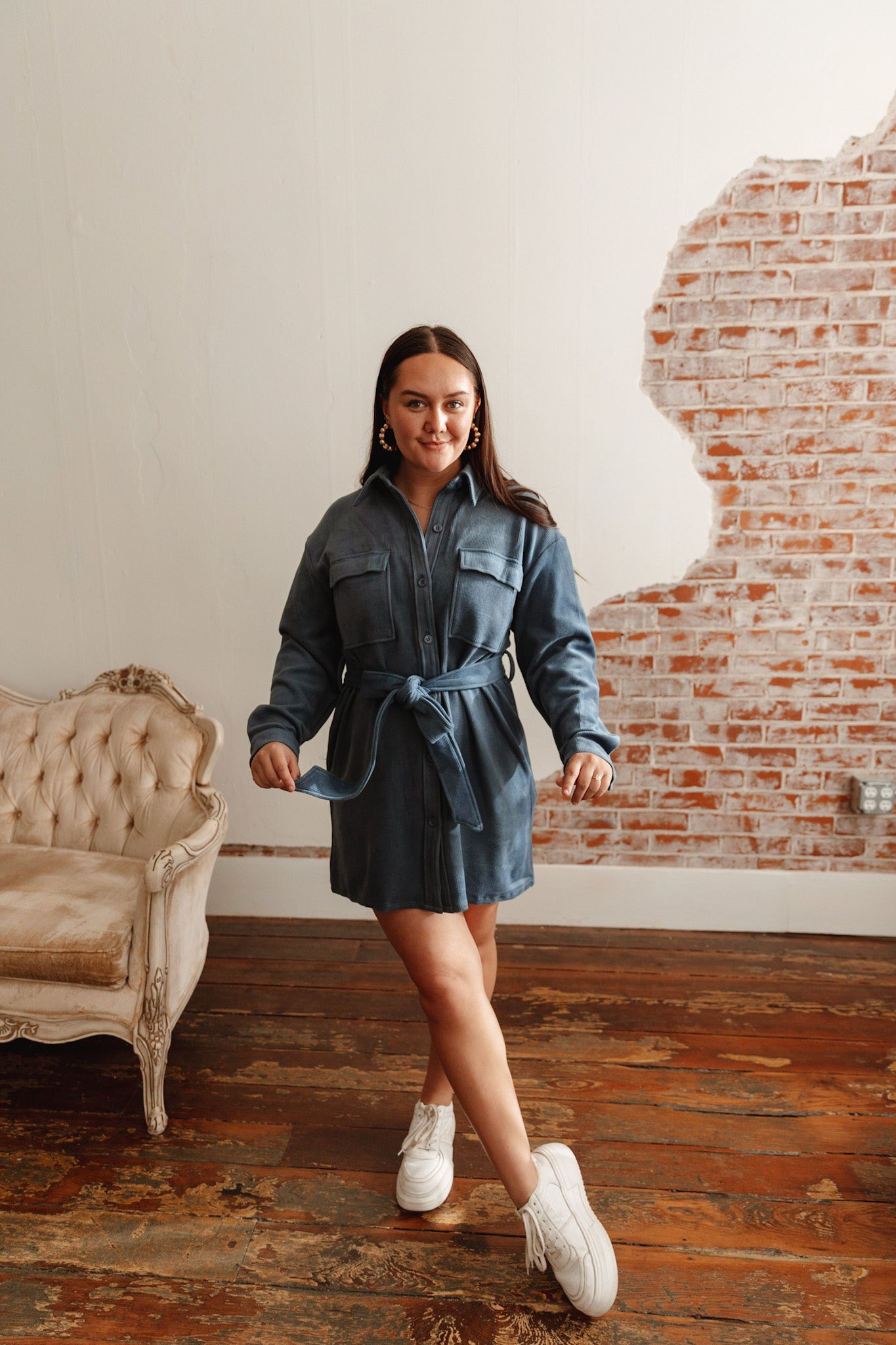 Embrace It Tie Mini Dress