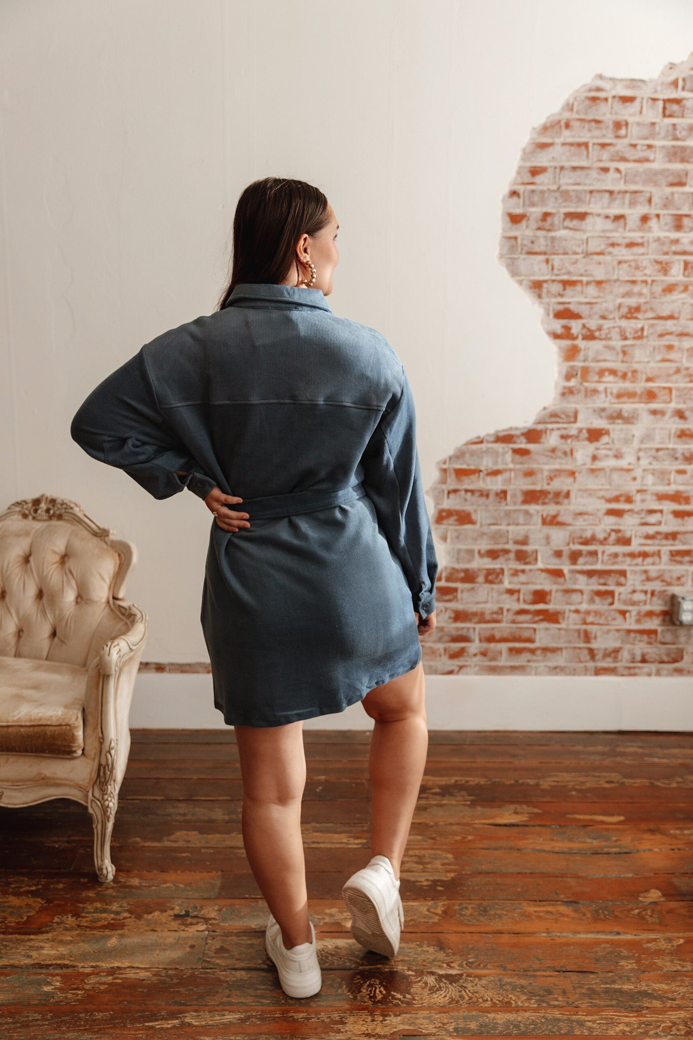 Embrace It Tie Mini Dress