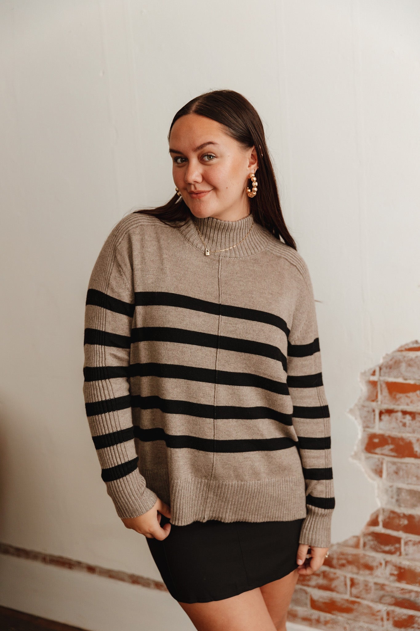 Pure Motivation Striped Sweater