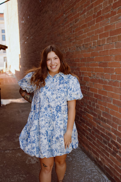 Out Of Reach Printed Dress