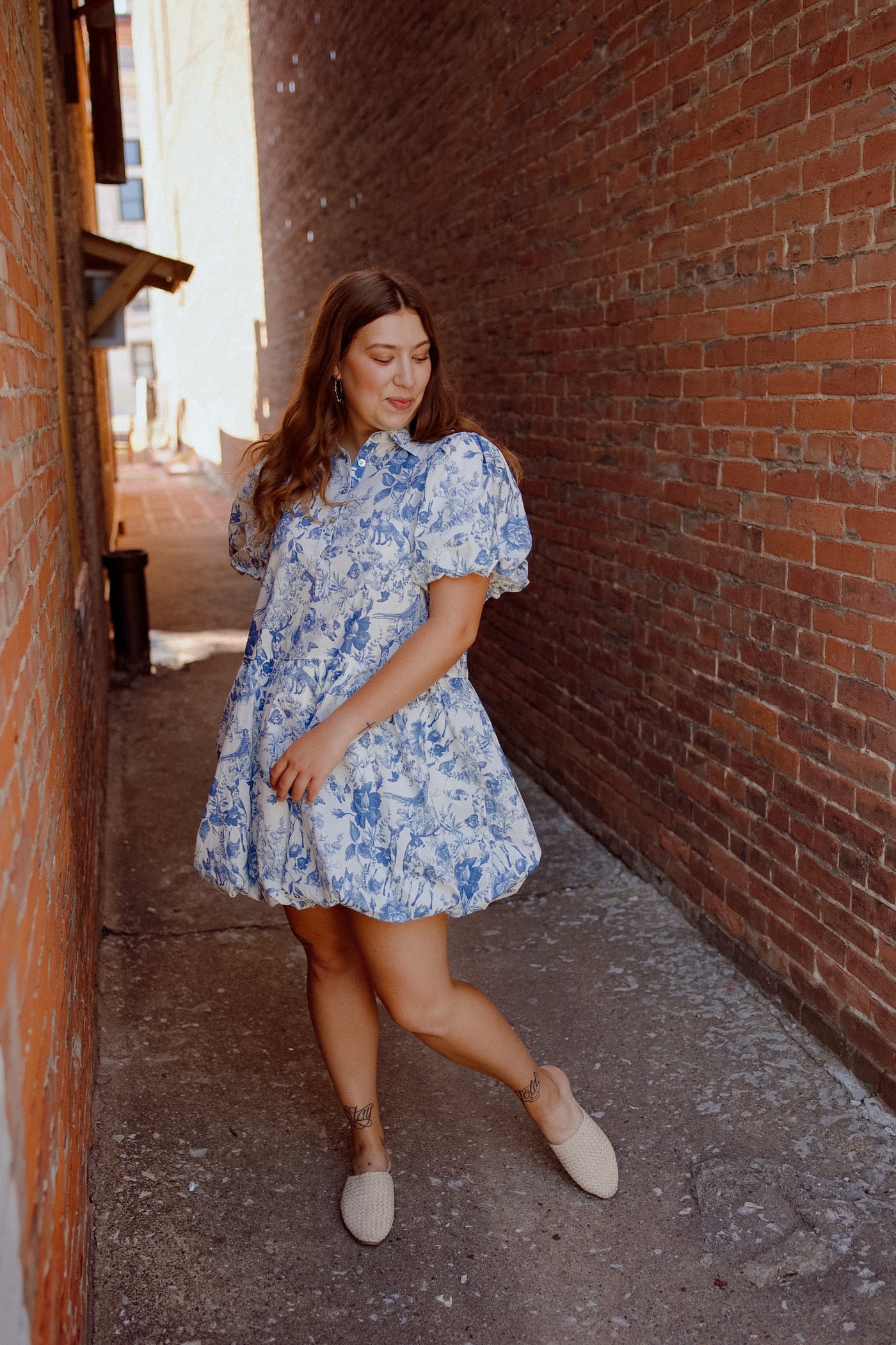 Out Of Reach Printed Dress