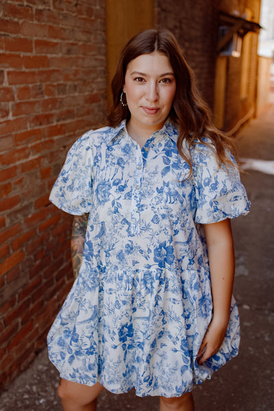Out Of Reach Printed Dress