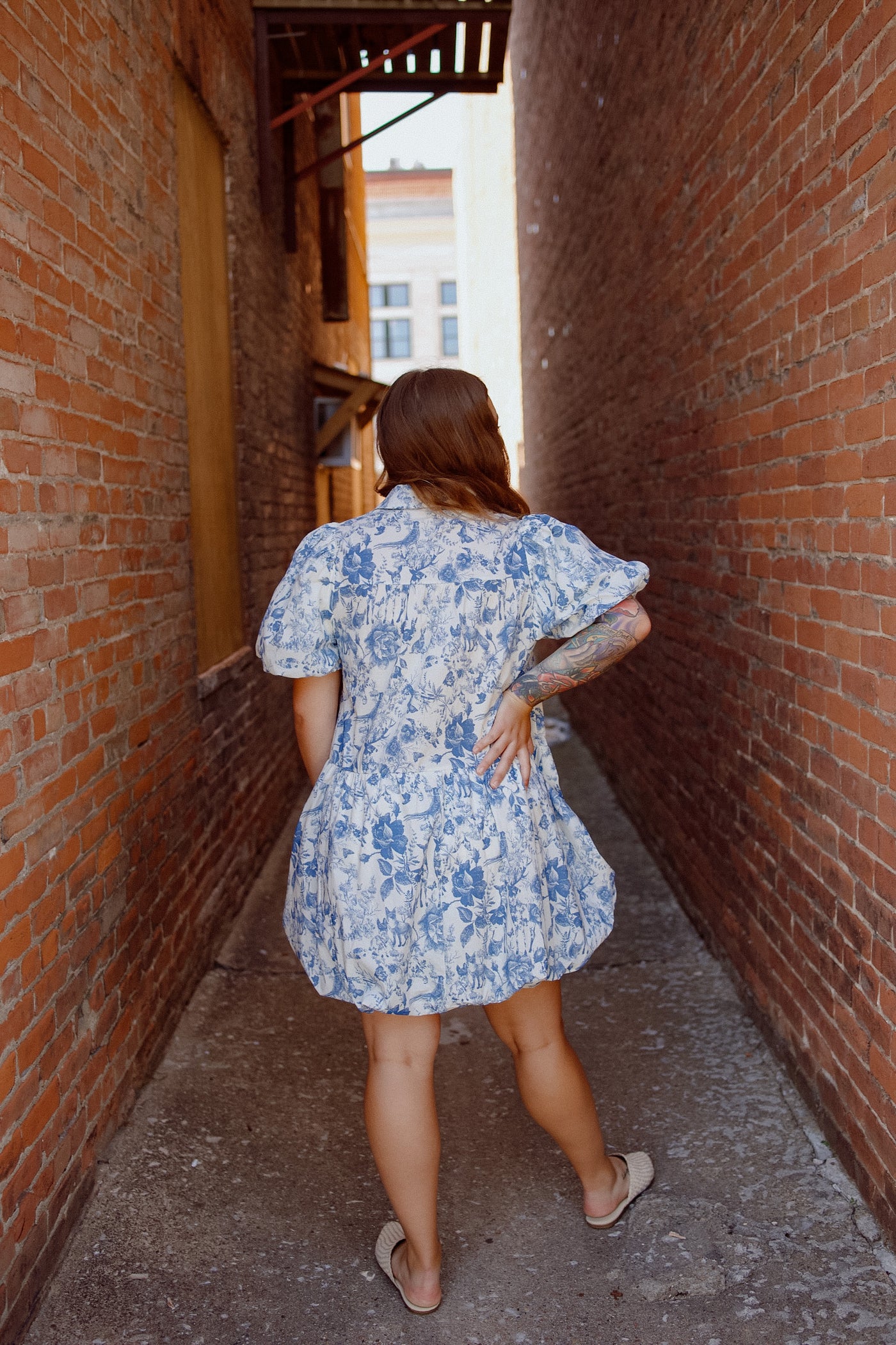 Out Of Reach Printed Dress