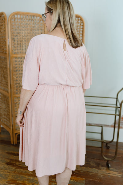 Pretty In Pink Jersey Dress