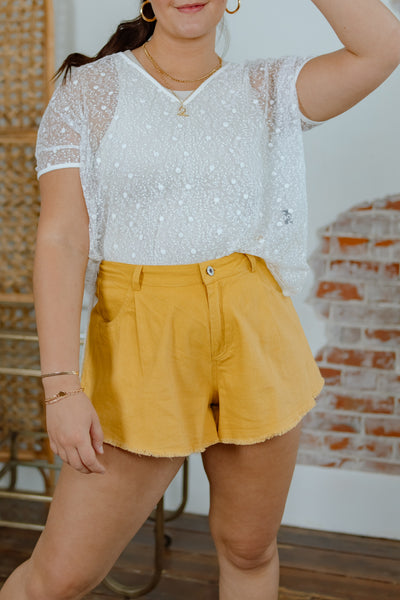 Sweet n' Sour Flare Shorts