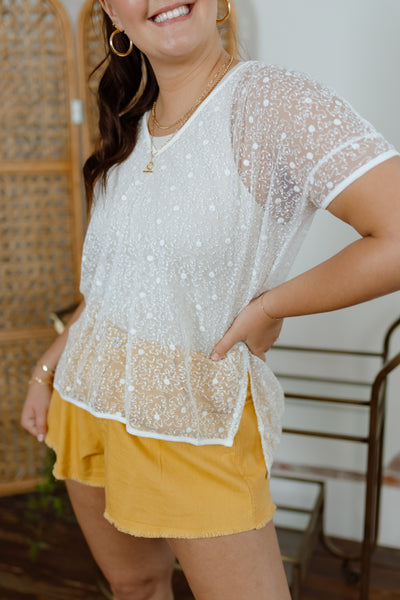 Hard Feelings Lace Top