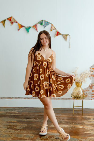 Floral Fever Mini Dress