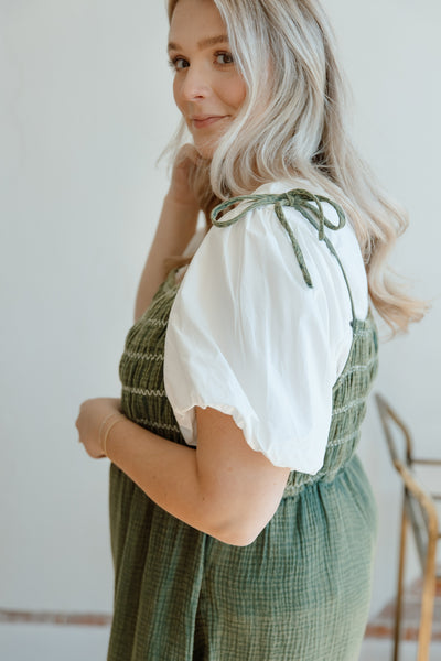 Own It Smocked Jumpsuit
