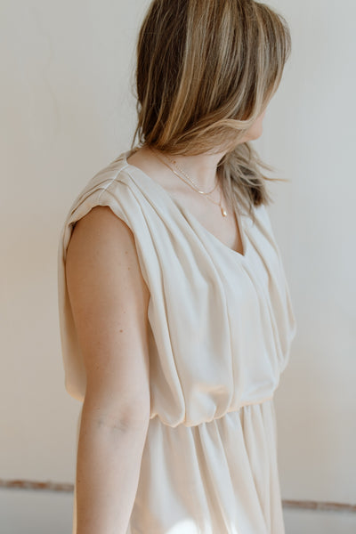 Pleated Goddess Dress