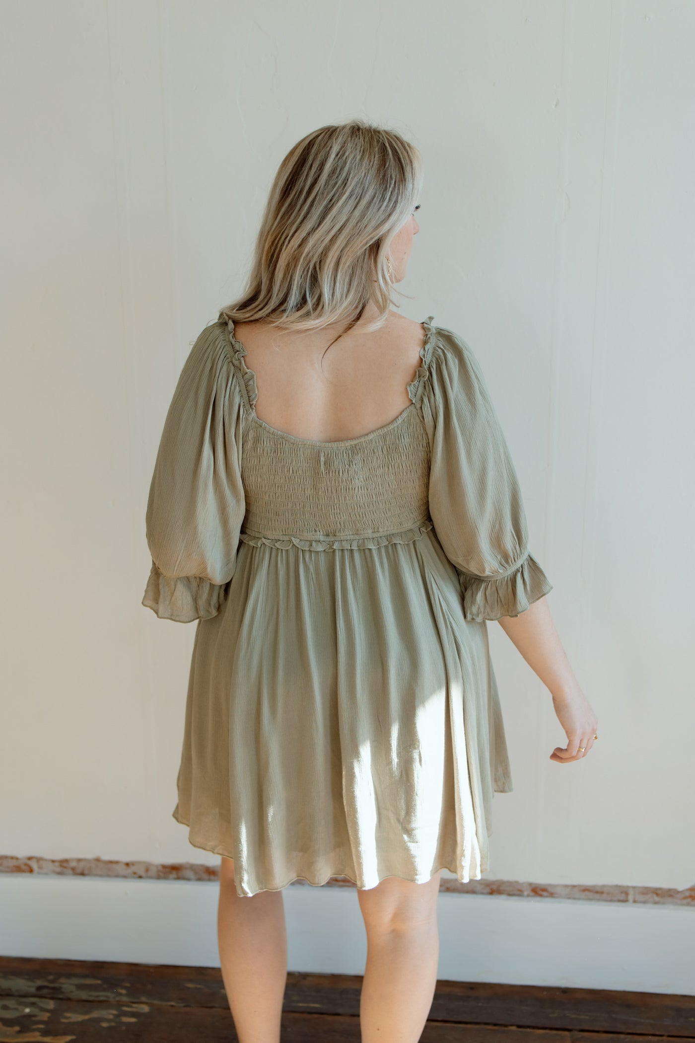 Changing Winds Smocked Dress