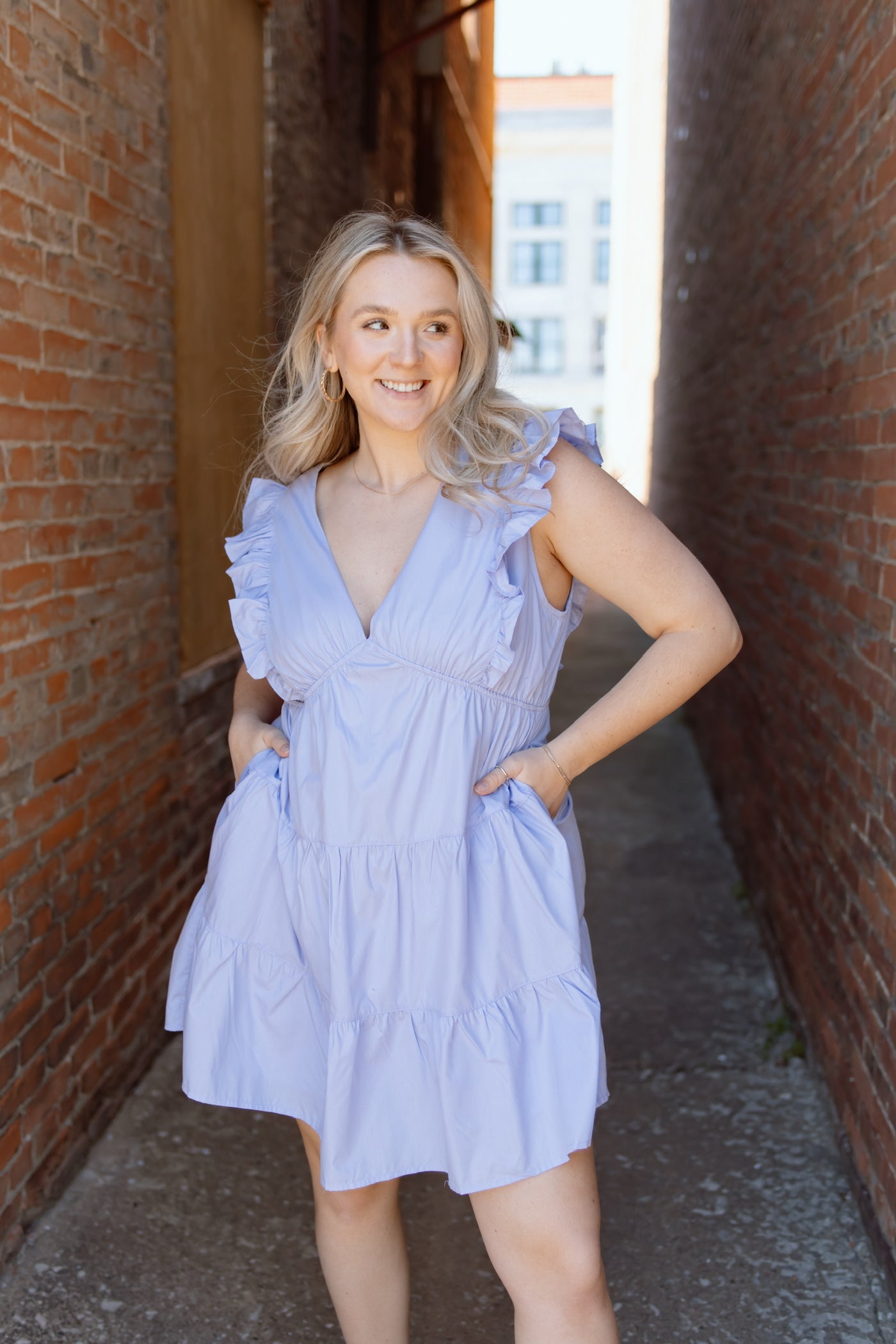Say You Will Ruffle Tiered Dress